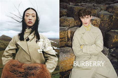 who are the people in the new burberry ad|Burberry Winter 2024 Ad Campaign .